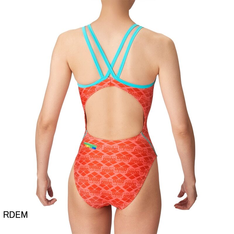arena アリーナ 練習用競泳水着 タフスーツ TOUGHSUIT AS4FWM00W M RDEM 未使用品_画像2
