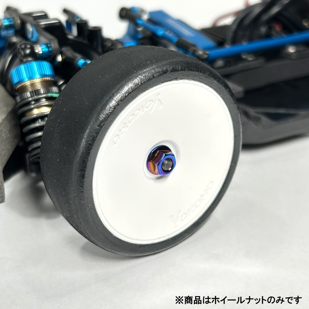 4mm TITANコーティングSUS製セレーションフランジホイールナット 4個SET 新品 送料無料 匿名配送 SBR0026_画像6