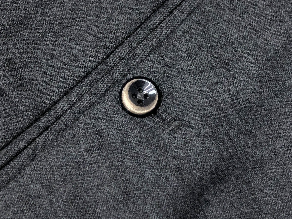 超美品【PT01 ピーティーゼロウーノ】 Super110's ウールスラックス (メンズ) size48 ミディアムグレー C0JF01 C023 0240 ◇33MPA4061◇_画像6