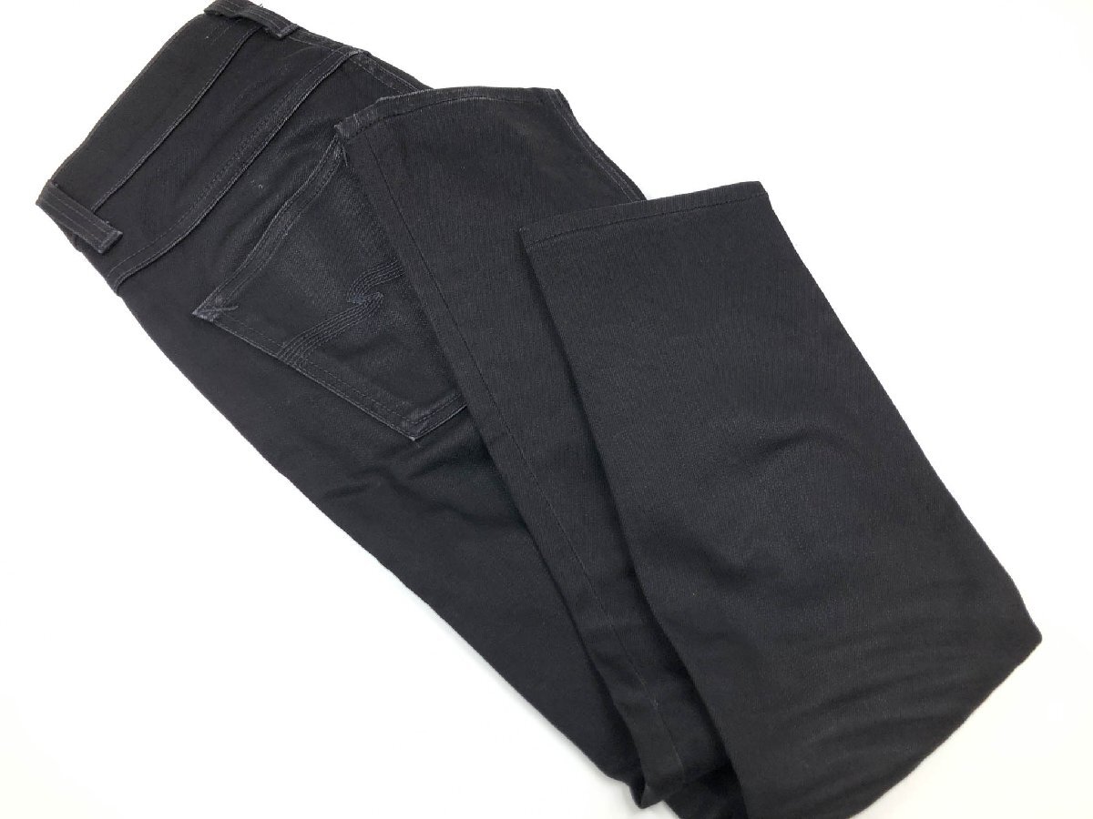 【ヌーディージーンズ NUDIE JEANS CO】 1005057 5ポケット ボタンフライ デニム ジーンズ (メンズ) size30 ブラック ◇38MPA4123◇_画像3
