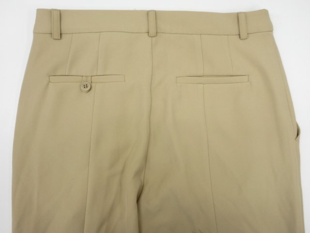 未使用【STYLEMIXER スタイルミキサー】500FSS31-2610 プリーツデザイン スラックス ワイドパンツ (レディース) sizeM 茶系 ◇35LP2676◇_画像9