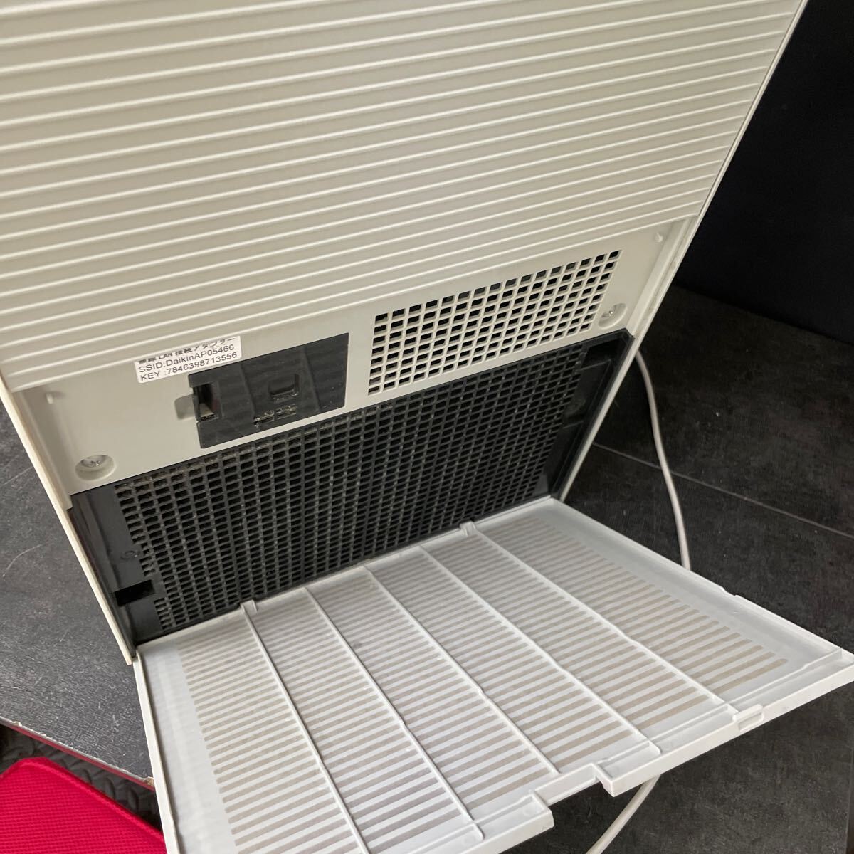 DAIKIN ダイキン 空気清浄機 MCK70YKS-W ホワイト 2021年製 通電確認済み 31畳 加湿空気清浄機 加湿ストリーマ空気清浄機 2_画像5