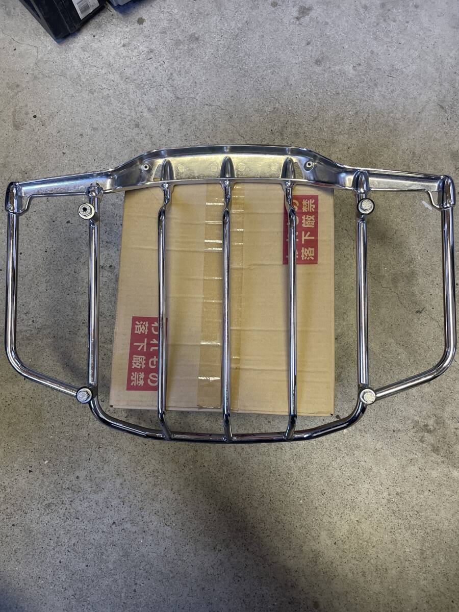 リアキャリア ハーレー 純正　 中古 ツアーパックキャリア_画像2