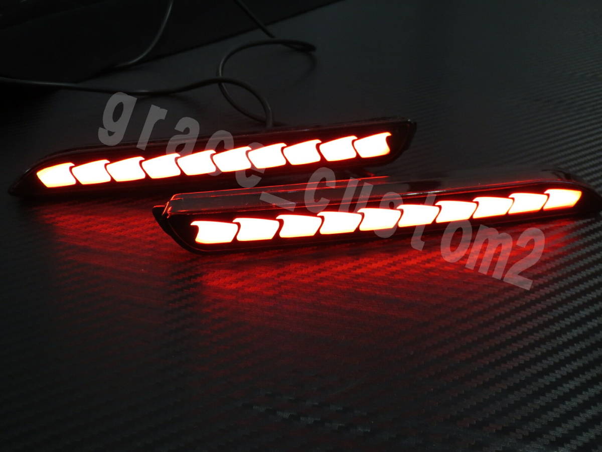 オープニング 流れる LED リフレクター ☆ シーケンシャル トヨタ ダイハツ 等 20 30アルファード ヴェルファイア 70 ノア ヴォクシー_画像1