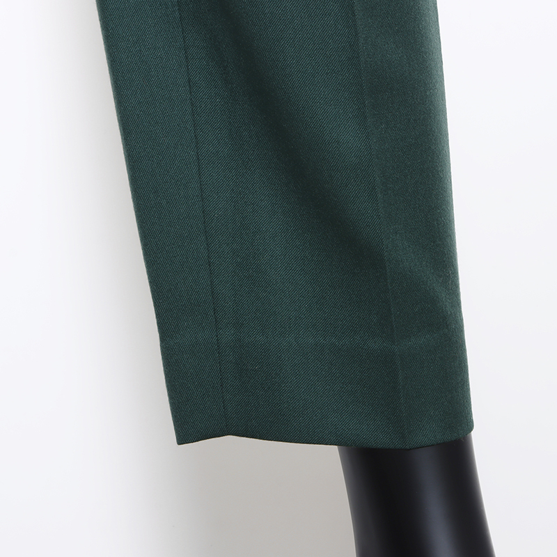 極美品 クリスチャンディオール Christian Dior サイズ:M タックパンツ パンツ グリーン WS7838_画像8