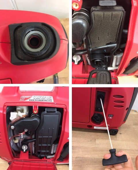 . K4763 HONDA Honda инвертер генератор Honda EU9i Junk генератор 
