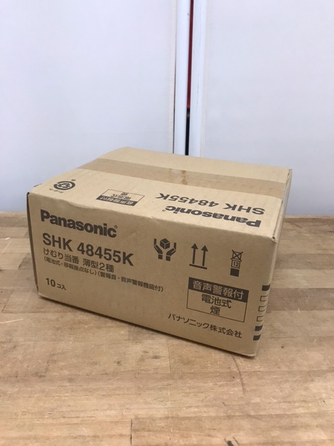 . K4752 Panasonic... данный номер тонкий 2 вид SHK48455K Panasonic тип аккумулятора одиночный . type огонь сигнал тревоги контейнер 10 шт. комплект нераспечатанный не использовался товар 