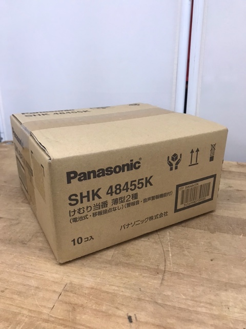 . K4752 Panasonic... данный номер тонкий 2 вид SHK48455K Panasonic тип аккумулятора одиночный . type огонь сигнал тревоги контейнер 10 шт. комплект нераспечатанный не использовался товар 