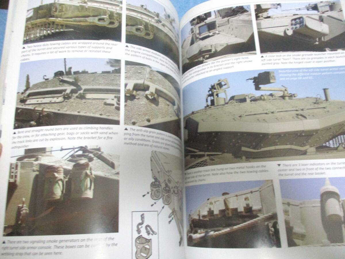 イスラエル国防軍 メルカバMk.3D戦車 ：実戦と運用記録【洋書】◇book 本 写真集 兵器　世界　プラモデル模型　 Merkava Siman 3D　_画像4