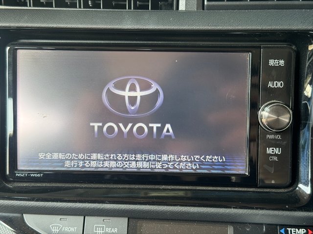 TOYOTA トヨタ 純正 7型ワイド ナビ NSZT-W66T 08605-00A50 地図データ 2016年 フルセグ DVD Bluetooth_画像1