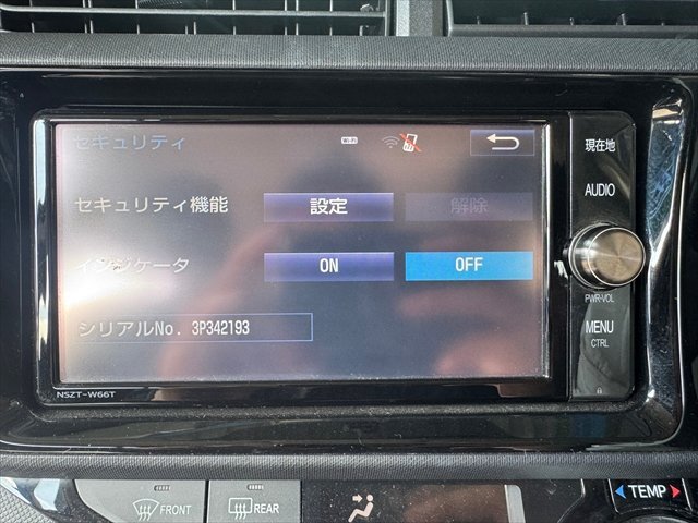 TOYOTA トヨタ 純正 7型ワイド ナビ NSZT-W66T 08605-00A50 地図データ 2016年 フルセグ DVD Bluetooth_画像5