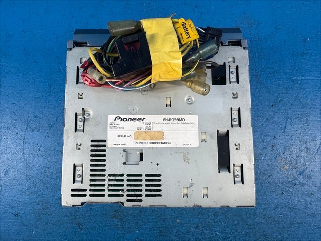 [ Junk ]Pioneer Pioneer carrozzeria Carozzeria FH-P099MD 2DIN CD MD плеер 