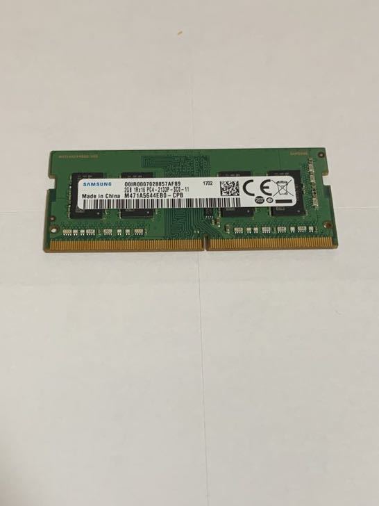 0490◯メモリ:4GB PC4-2400t PC4-19200 260pin ノート用 メーカー問わず(Hynix、SUMSUNG、Micro、)(多数・複数)_画像1