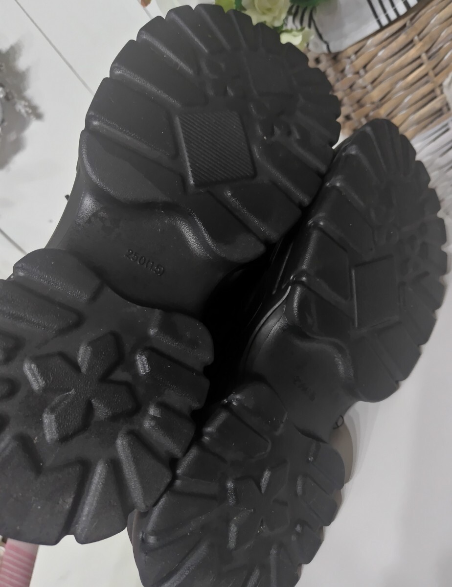 エヘカソポ チロリアンスニーカー新品 1回used ブラック L 今季_画像10