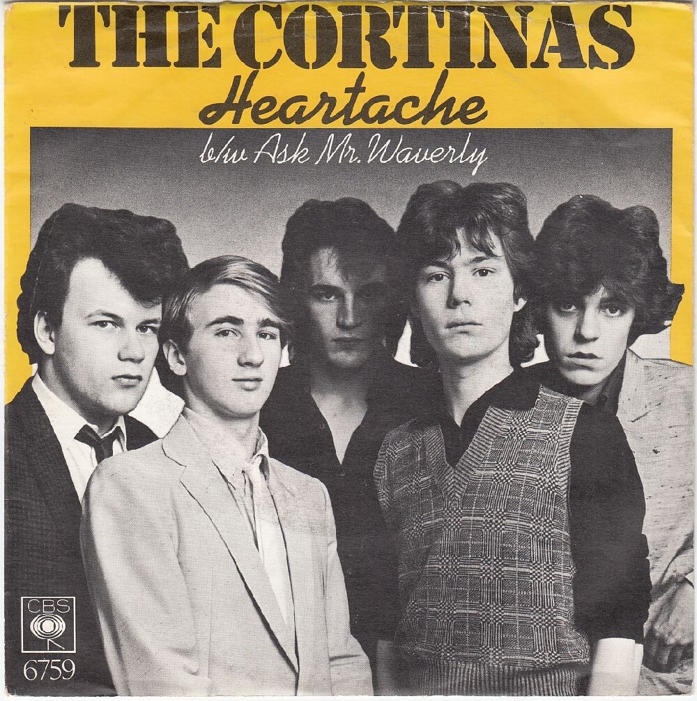 英 パンク コーティナス 7“ Heartache ピクチャー・スリーブ 1978年_画像1