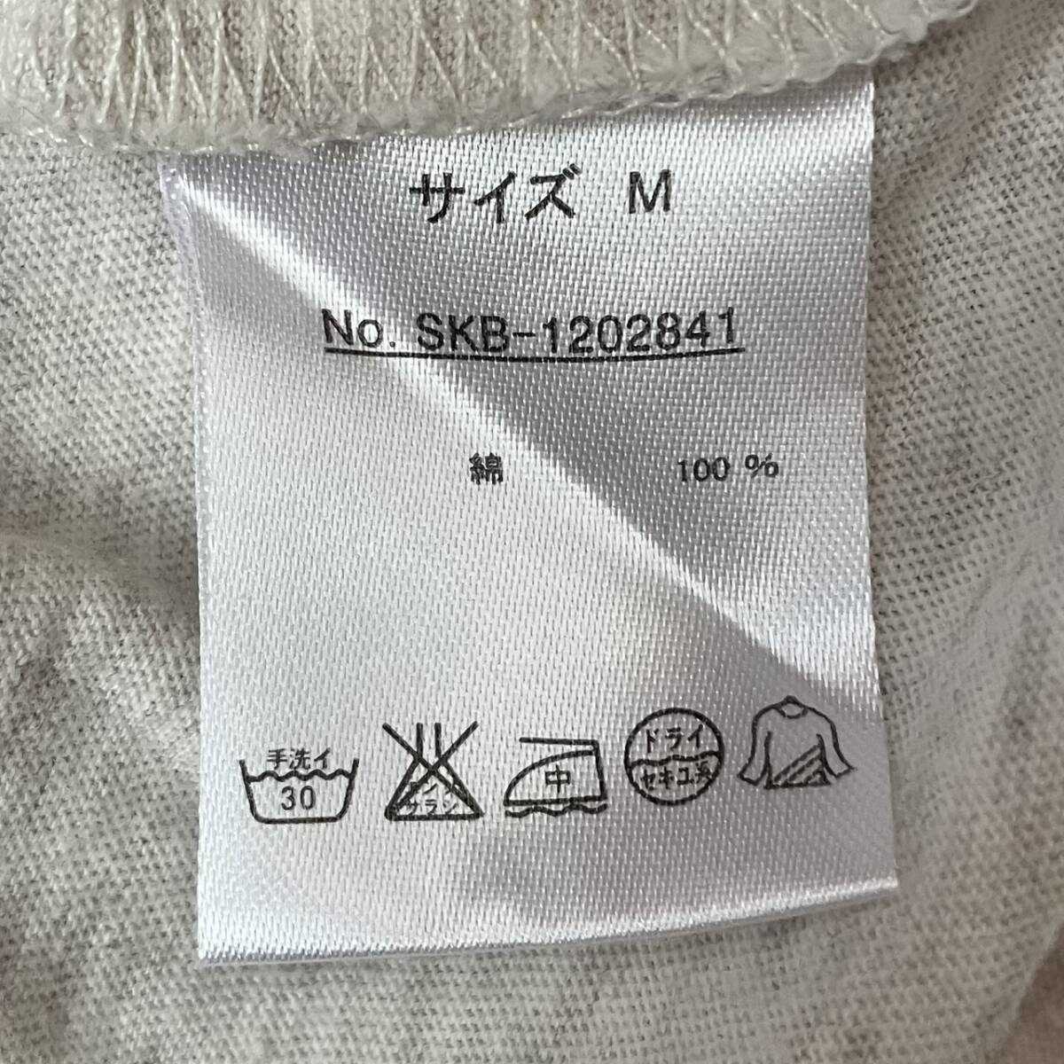 Samansa Mos2sa man sa Moss Moss длинный рукав tops cut and sewn хлопок 100