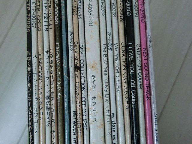 同封不可(APA) LP/レコード/まとめ20枚/オフコース/小田和正/next/over/i love/junk/we/as/the best/live/back/fairway/この道/秋/スリー他_画像7