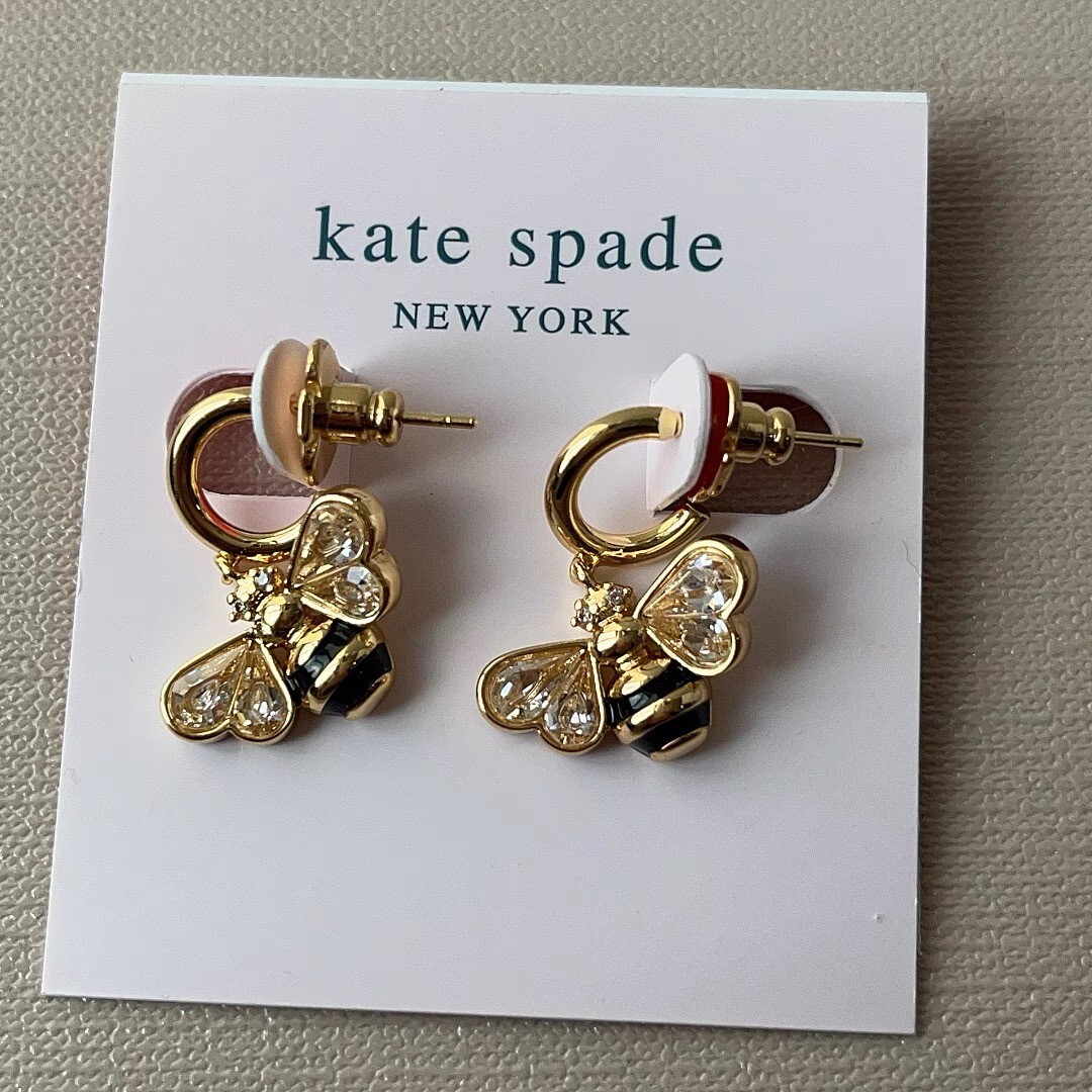 ケイトスペード ミツバチ ハギーピアス_画像7