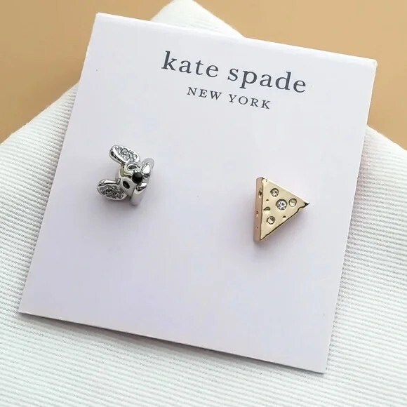 ケイトスペード ネズミ ピアス_画像7