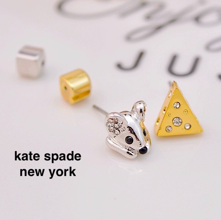 ケイトスペード ネズミ ピアス_画像1