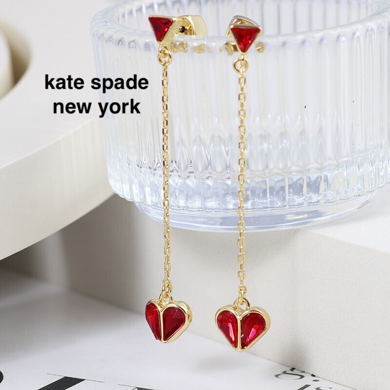 ケイトスペード ストーンハート ドロップピアス_画像2