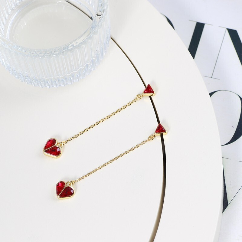 ケイトスペード ストーンハート ドロップピアス_画像4