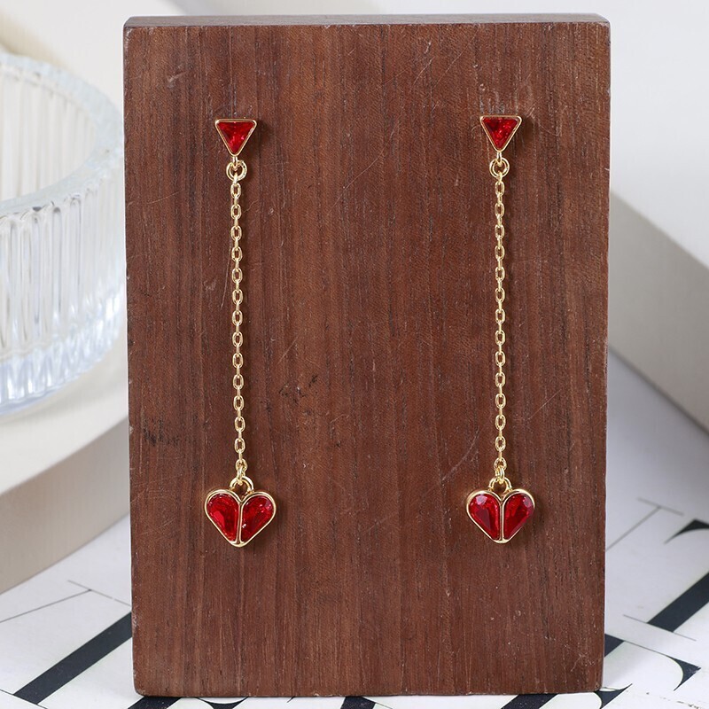 ケイトスペード ストーンハート ドロップピアス_画像7