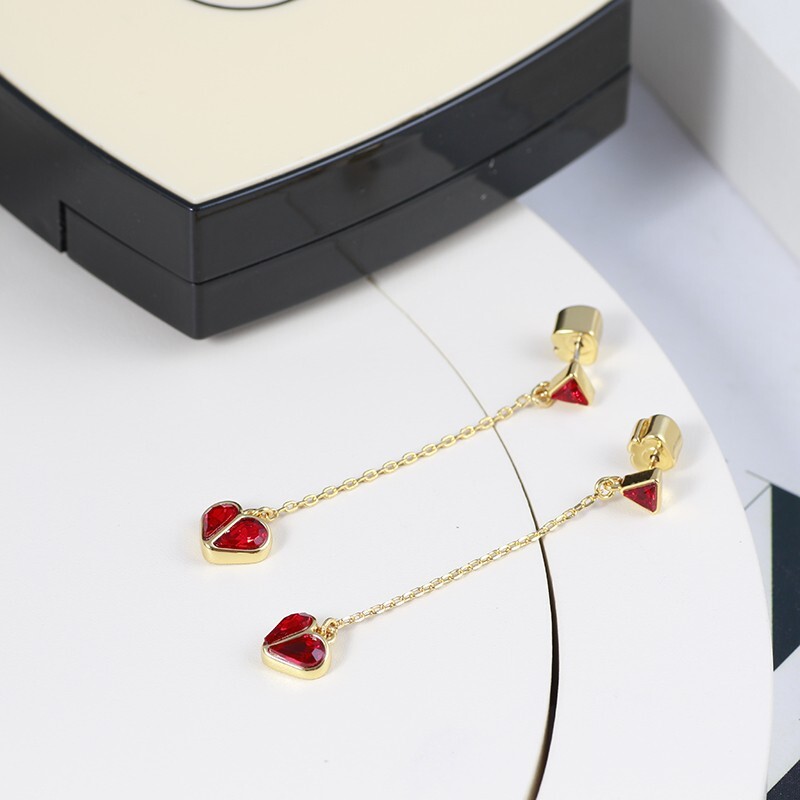 ケイトスペード ストーンハート ドロップピアス_画像3