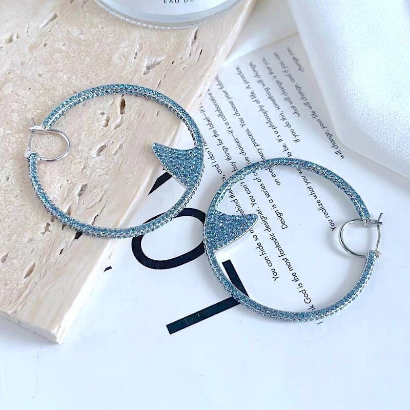 ケイトスペード 鮫 サメ フープピアス_画像3