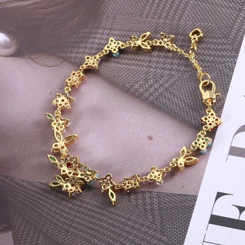 ケイトスペード フラワー ブレスレット_画像5