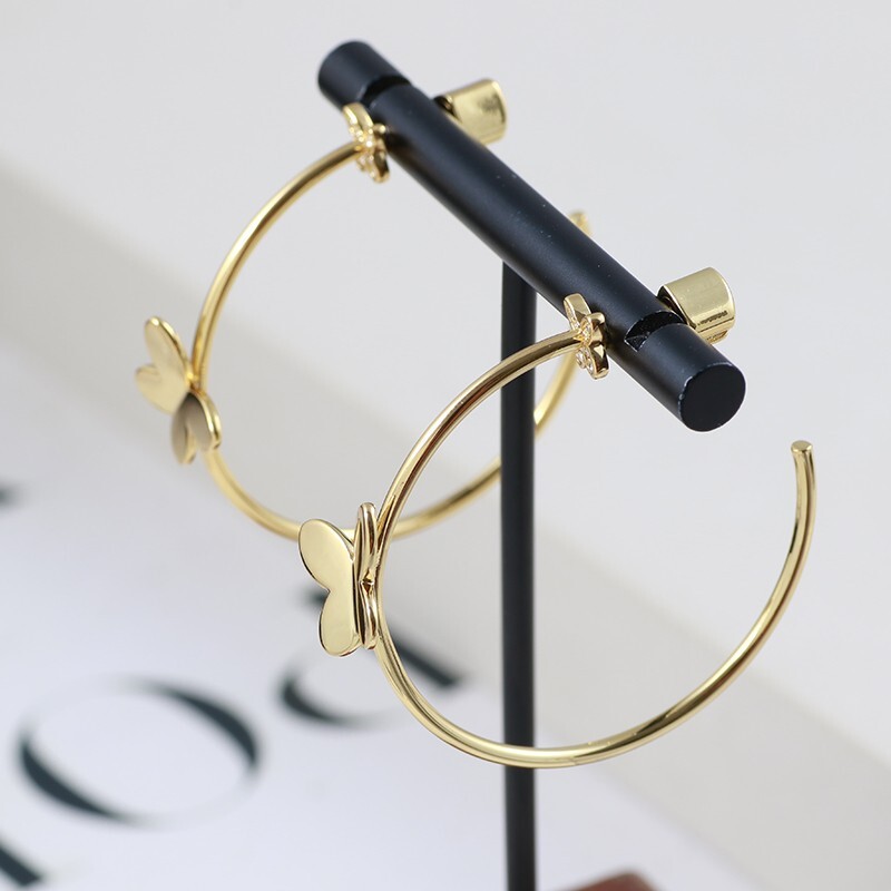 ケイトスペード 蝶々 バタフライ フープピアス_画像4