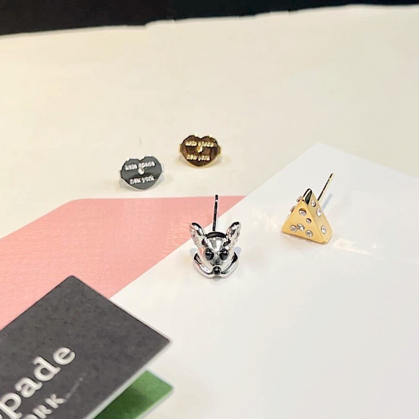 ケイトスペード ネズミ ピアス_画像8