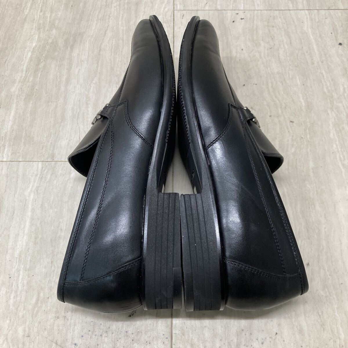 M311 3P-251003-146 renoma PARIS レノマ ビジネスシューズ ドレスシューズ レザーシューズ めんず ブラック 25cm_画像7