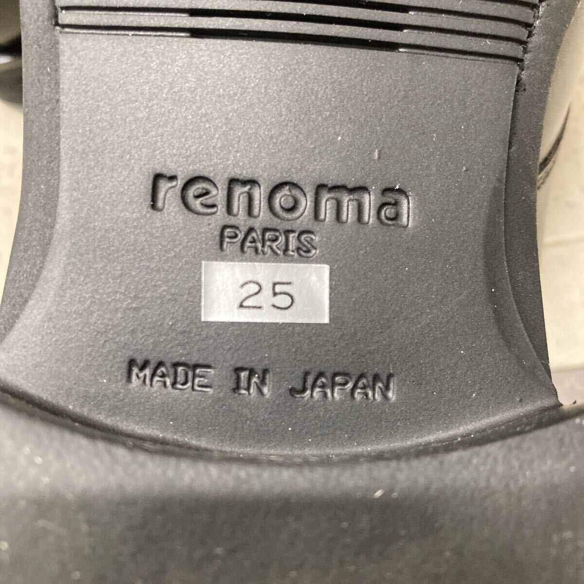 M311 3P-251003-146 renoma PARIS レノマ ビジネスシューズ ドレスシューズ レザーシューズ めんず ブラック 25cm_画像10