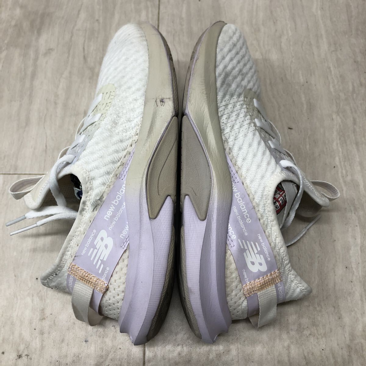 M282 FK-250827-174 New Balance ニューバランス エナジャイズスポーツ トレーニングシューズ レディース 24cm ホワイト_画像7