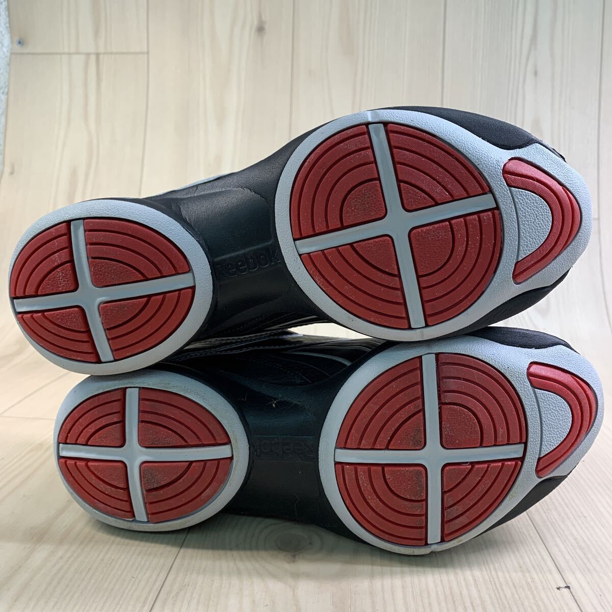 G1 FN-251017-1516 Reebok リーボック SIMPLY トレーニングシューズ ランニングシューズ メンズ ブラック 26cm_画像5