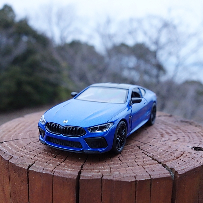 【送料450円】 ＢＭＷ Ｍ8 ブルー ミニカー 入手困難 郵便定形外_画像1