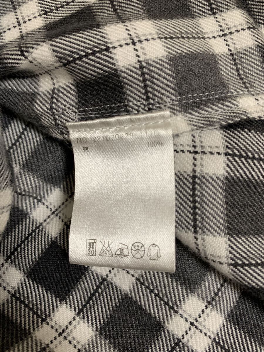 Frank&Eileen for RH Ron Herman ロンハーマン別注 BARRY CHECK FLANNEL SHIRT フランク バリーチェックネルシャツ サイズXS MADE IN USA_画像5