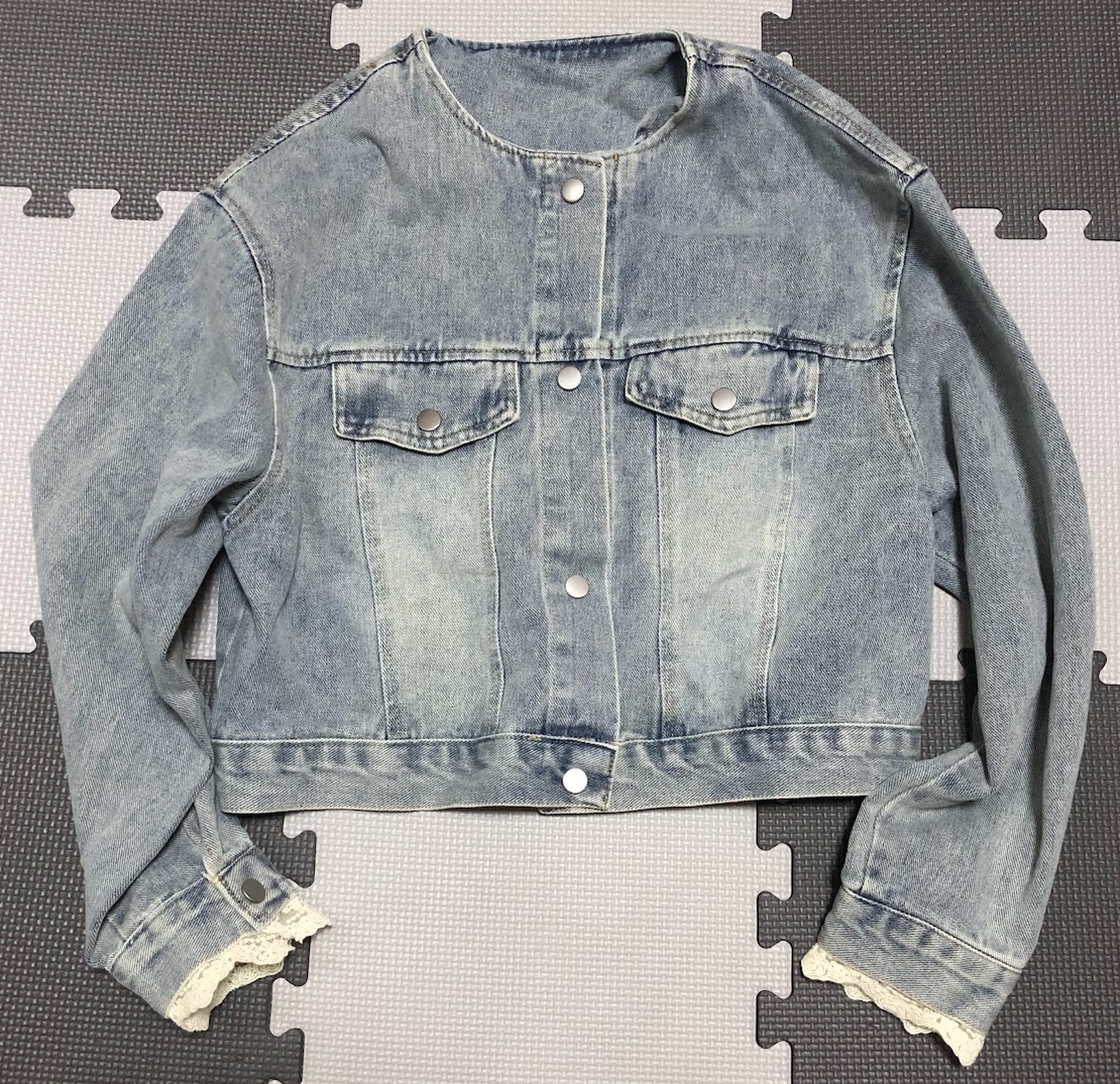 Vivid natural mist Class デニムジャケット M-L対応 ＋オマケ デニムパンツ_画像1