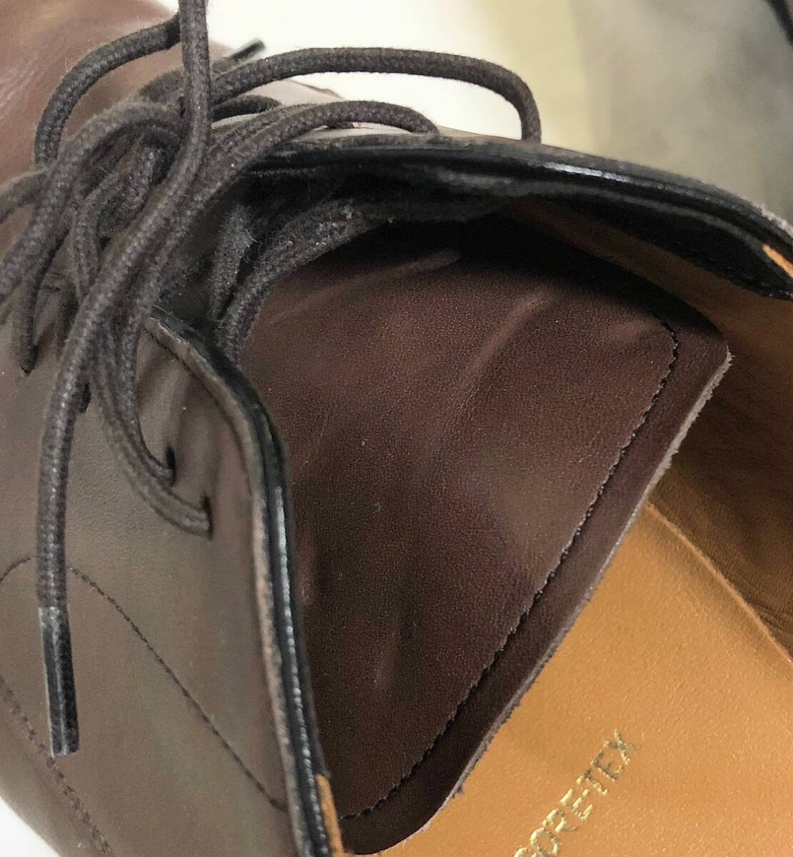 ASICS RUNWALK ランウォーク GORE-TEX アシックス ビジネスシューズ レザーシューズ 25.5cm 傷あり_画像4