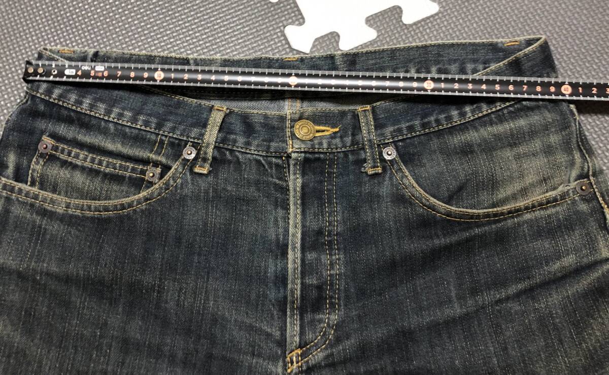 TK ORIGINAL VINTAGE JEANS デニムパンツ ジーンズ ジーパン TAKEO KIKUCHI タケオキクチ ブラックジーンズ_画像7