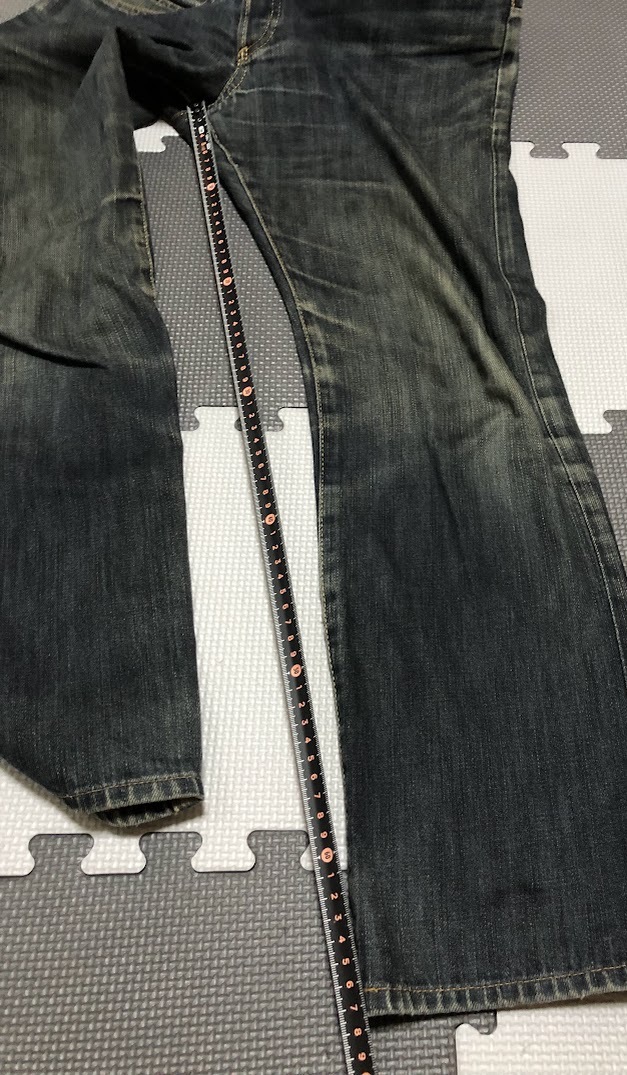 TK ORIGINAL VINTAGE JEANS デニムパンツ ジーンズ ジーパン TAKEO KIKUCHI タケオキクチ ブラックジーンズ_画像8