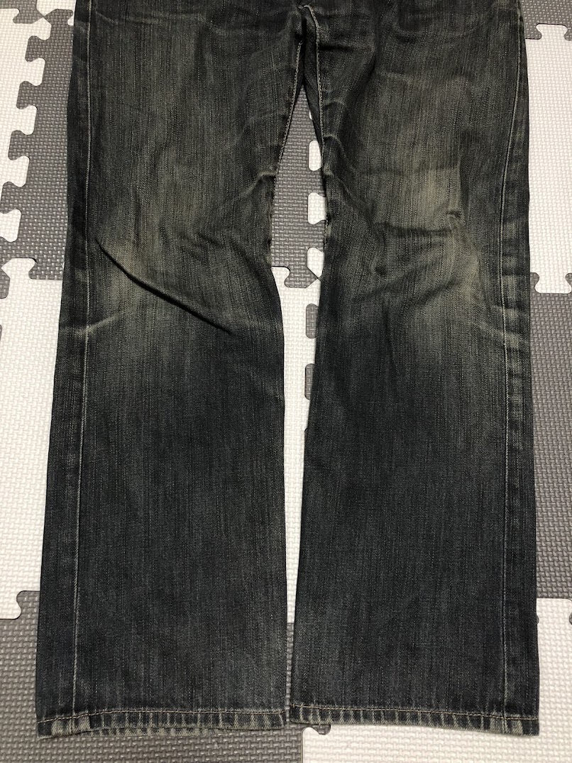 TK ORIGINAL VINTAGE JEANS デニムパンツ ジーンズ ジーパン TAKEO KIKUCHI タケオキクチ ブラックジーンズ_画像3