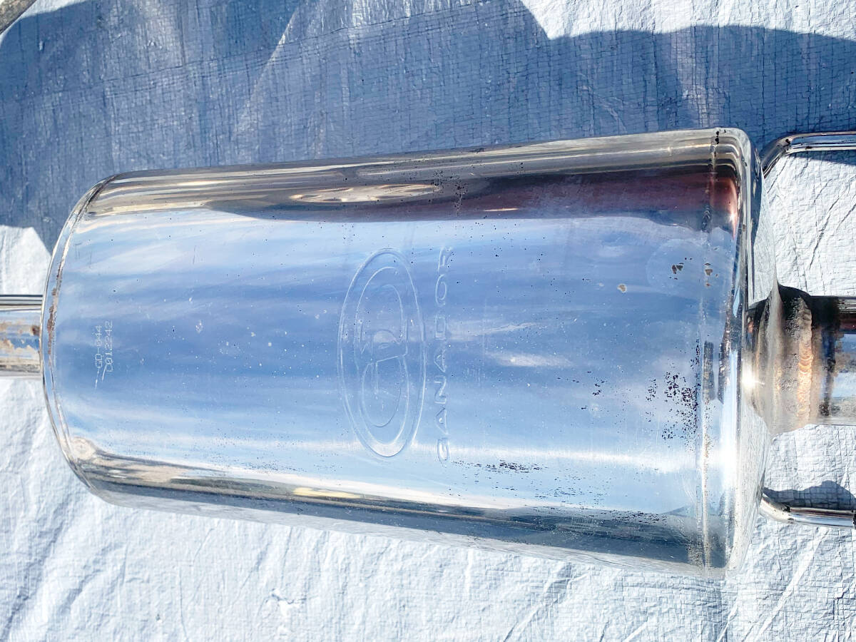 95プラド ガナドールマフラー ディーゼル 大迫力の極太マフラー ランドクルーザープラド プラド95_画像7