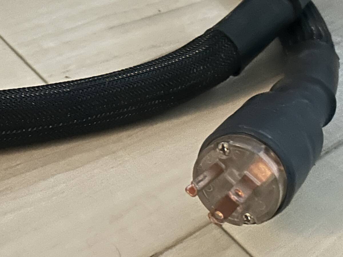 オーディオ用３PIN極太編込シールド電源ケーブル_画像2