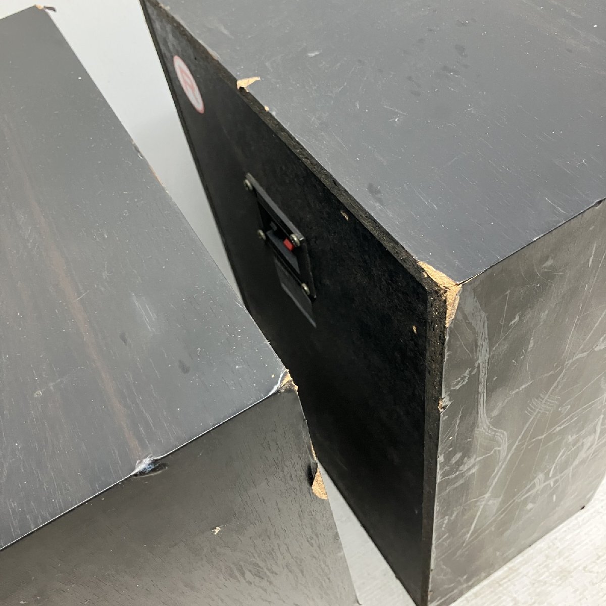 ◆ 【ジャンク品】 【2個口発送】 AIWA アイワ オーディオ機器 3WAY スピーカー ペア 音響機器 CDS-777用 SX-S777 現状品 22.4kg_画像10