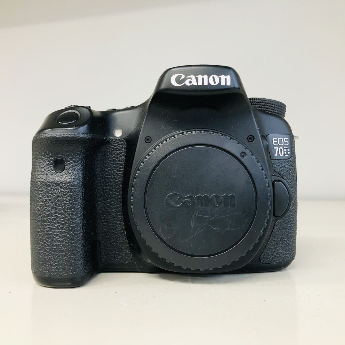 1円 Canon EOS 70D 6536 キャノン ボディ カメラ ブラック_画像2