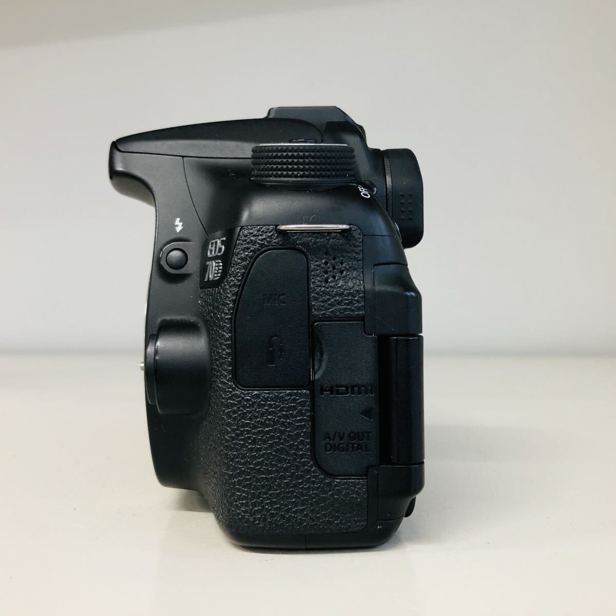 1円 Canon EOS 70D 6536 キャノン ボディ カメラ ブラック_画像5