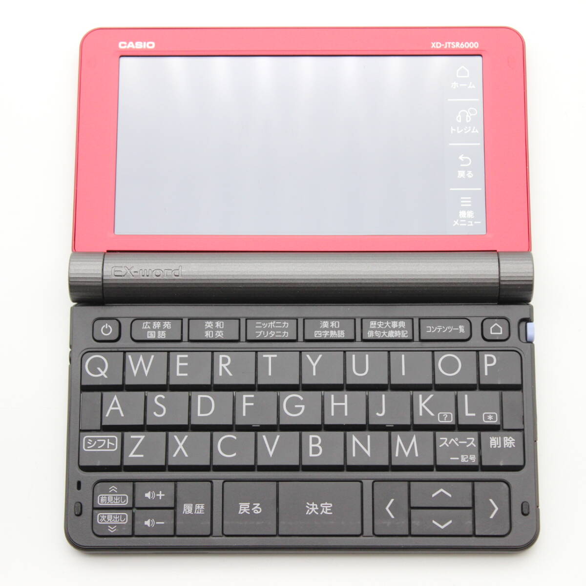 CASIO 電子辞書 EX-word XD-JTSR6000 レッド #1573_画像4
