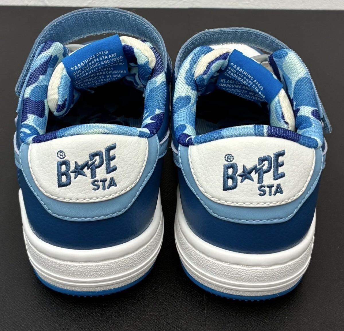 A BATHING APE ベイプスタ スニーカー シューズ キッズ 18cm 新品未使用 1A1361_画像2